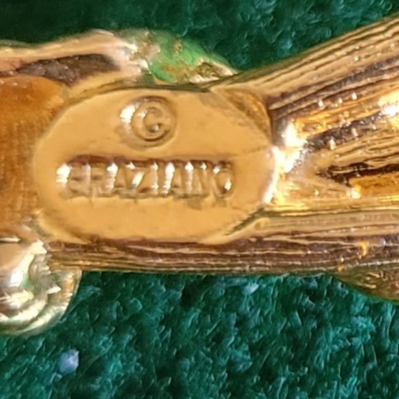 vtg Graciano flower brooch - Picture 5 of 5